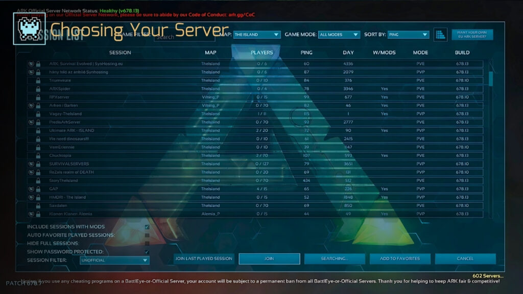Best Servers in Ark Survival Evolved 