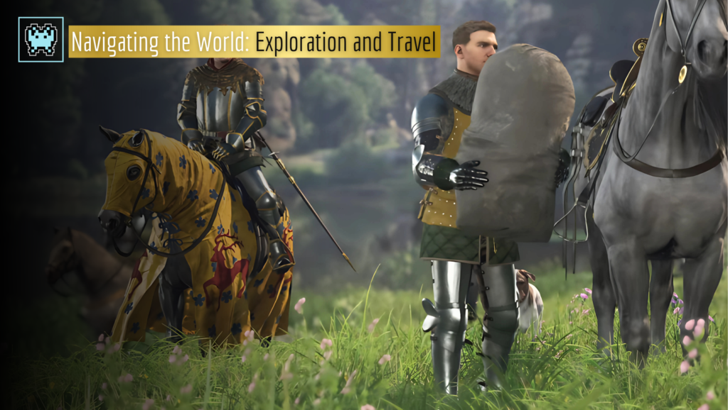 Exploring map in Kingdom Come Deliverance 2