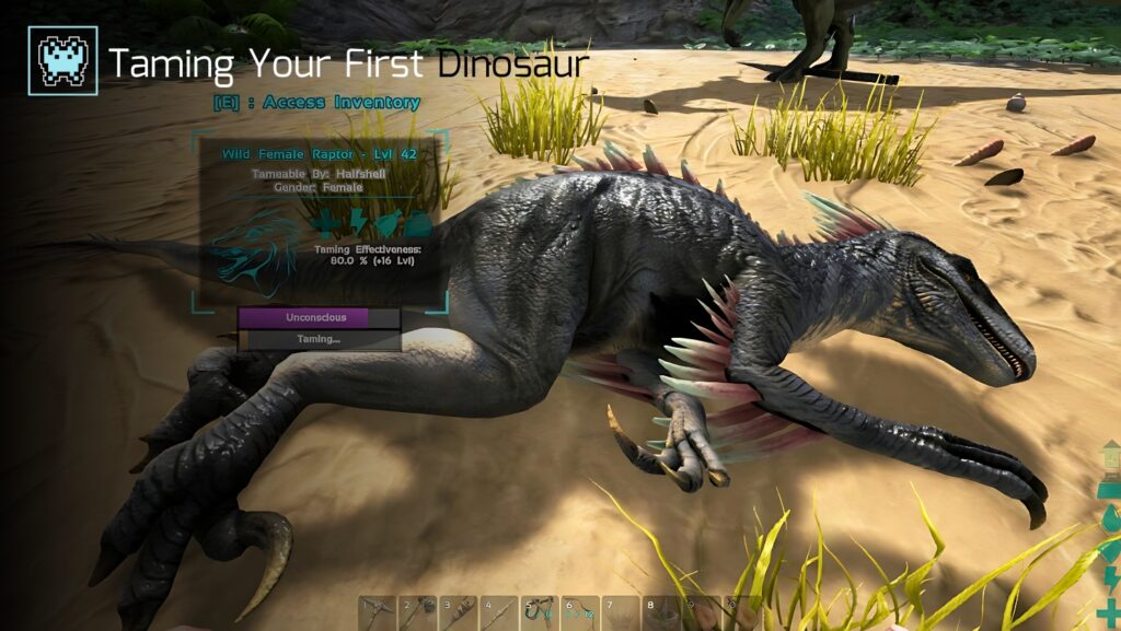 First Tame in Ark Survival Evolved 