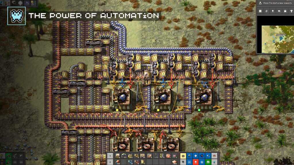 Automation in Factorio