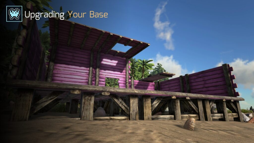 Wood Base in Ark Survival Evolved 