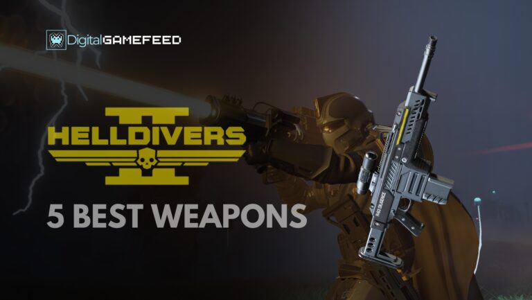 5 best weapons in helldivers 2