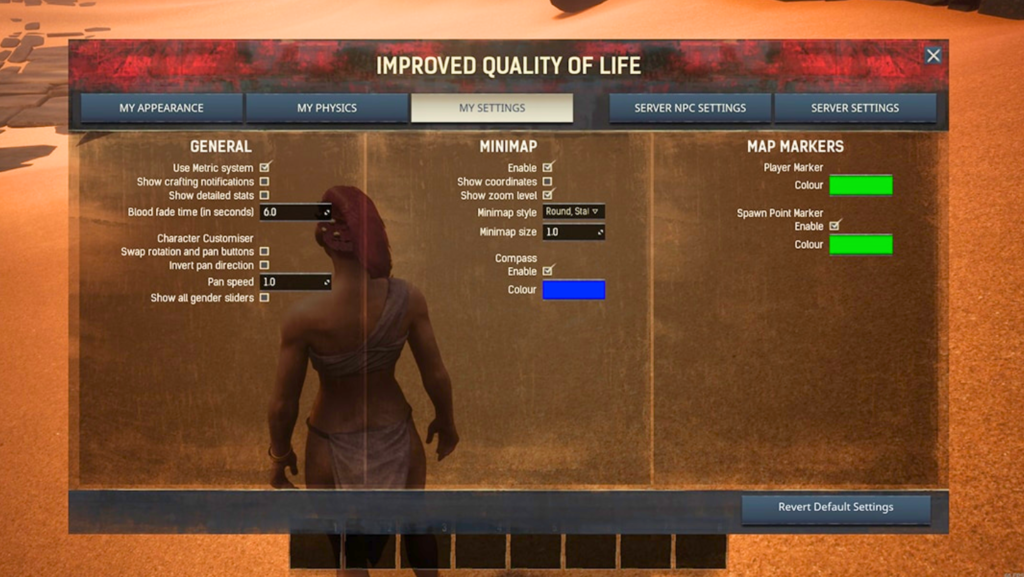Improved Quality of Life (IQoL) conan exiles mod