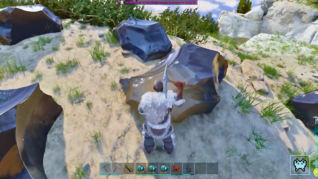 farming obsidian in ark astraeos