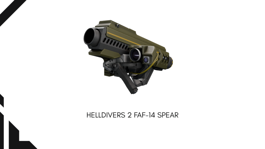 FAF-14 Spear: The One-Shot Wonder for any Charger Helldivers 2 Encounters