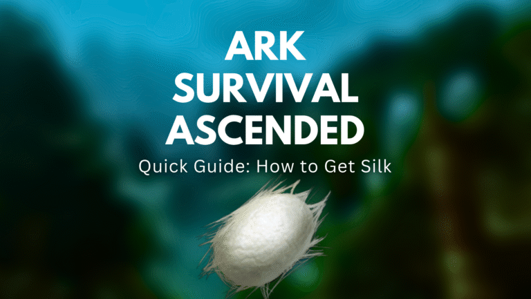 how to get silk in ark survival ascended